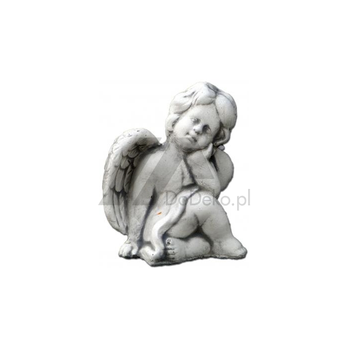 Aniołek betonowy - figurka dekoracyjna