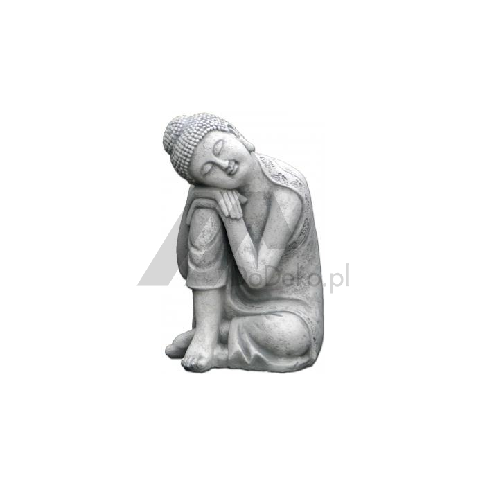 Betonowy Budda - figurka dekoracyjna