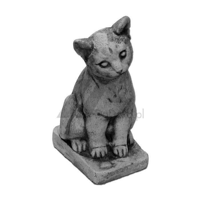 Figurka dekoracyjna - betonowy kot
