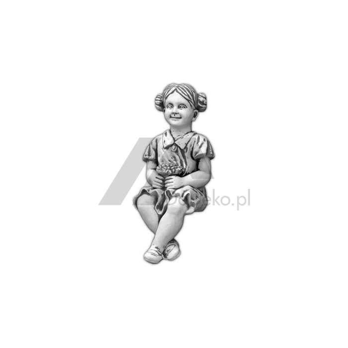 Figurka betonowa dziewczynki, figurki ogrodowe w DoDeko.pl