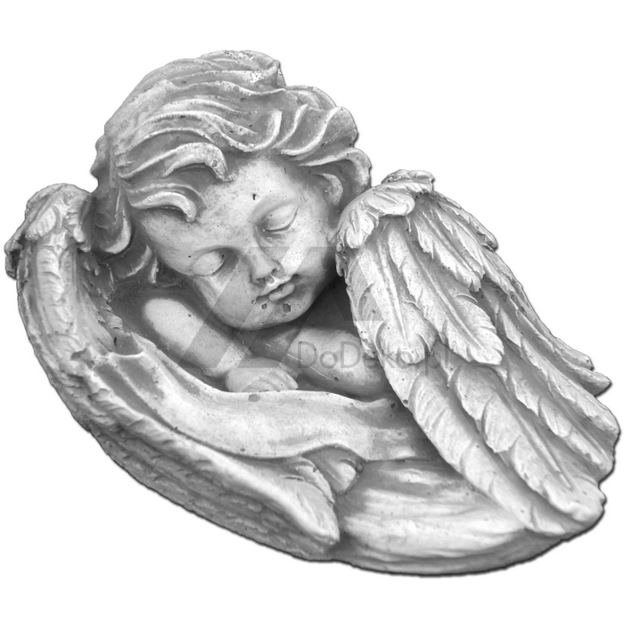 Anioły betonowe - śpiący aniołek