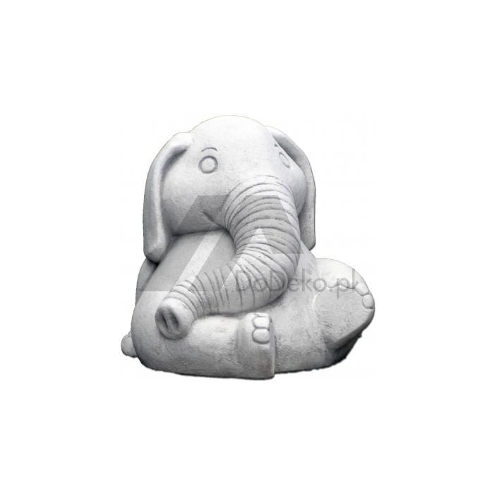 Figurka dekoracyjna - betonowy słoń