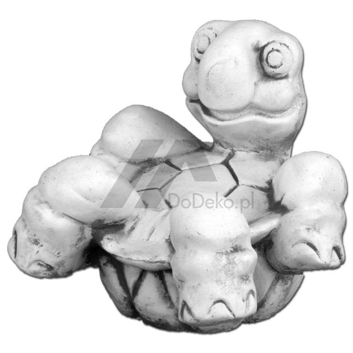 Żółwie, żółwiki, figurki zwierząt z betonu