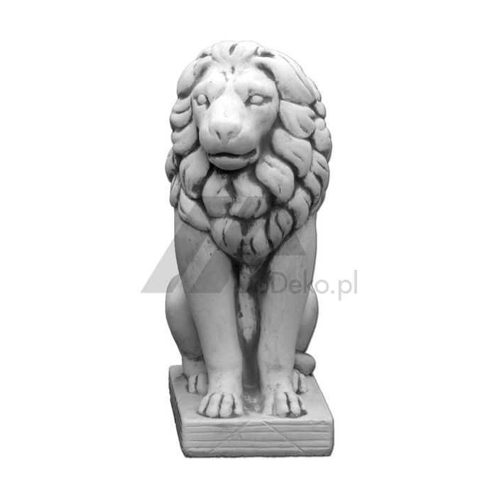Figura ogrodowa -betonowy  lew lewy