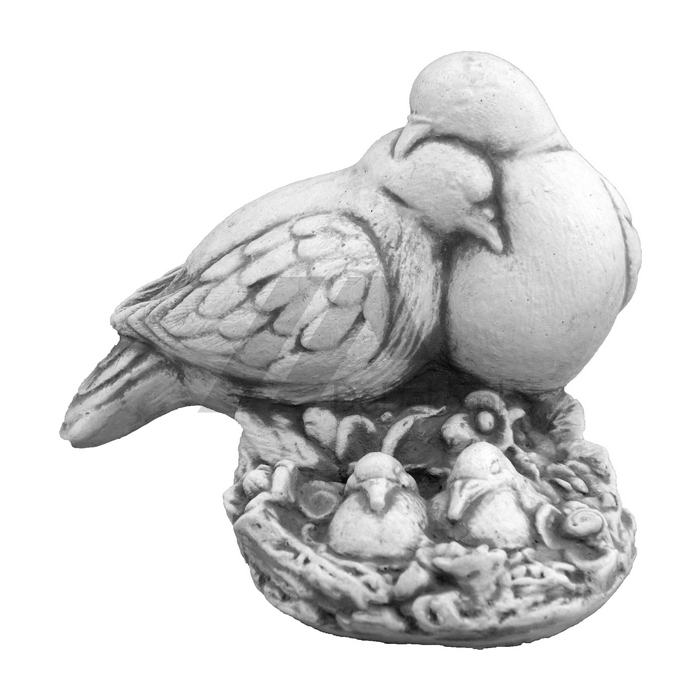 Rodzina gołęgi - figurka dekoracyjna