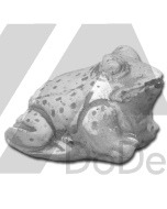 Figurka dekoracyjna betonowa żaba
