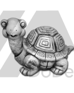 Betonowy żółw - figurka dekoracyjna