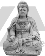 Figurka ozdobna - duża buddyjka