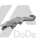 Krokodyl - figurka dekoracyjna w sklepie DoDeko.pl
