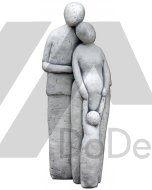 Figura betonowa rodzina - nowość