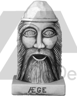 Figurka dekoracyjna, Ege  bóg w mitologii nordyckiej