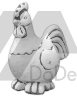 Figura betonowa kura w dodeko.pl