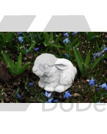 Dekoracje ogrodowe - figurka królika