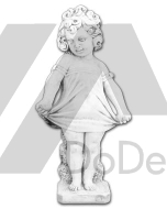 Figurka dekoracyjna mała dziewczynka