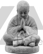 Figurka betonowa Budda w medytacji w sklepie DoDeko.pl