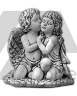 Figurka betonowa para zakochanych aniołków