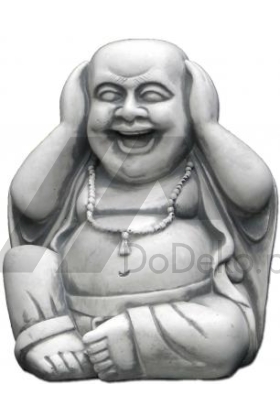 Figurka betonowa uśmiechnięty Budda w sklepie DoDeko.pl